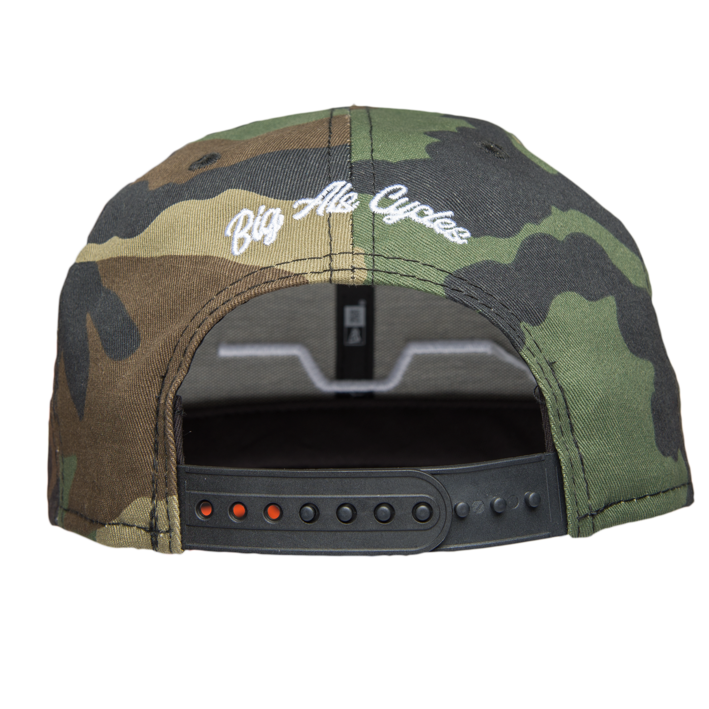 Big Al's Bar logo Camo New Era snap back Hat