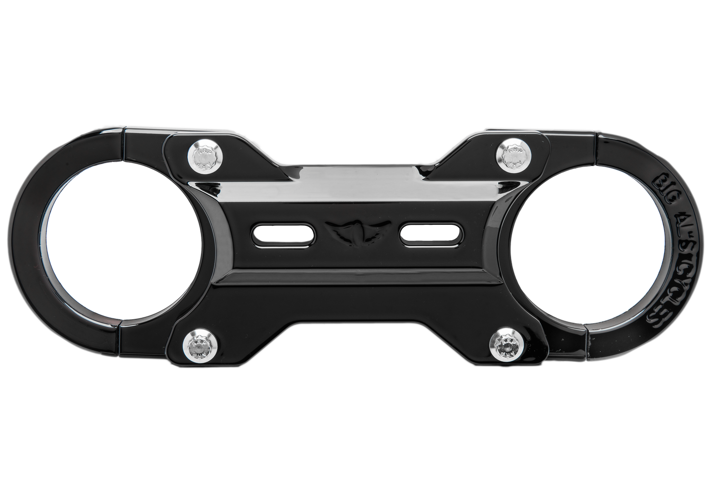 Big Al's Cycles Bubba Fork Brace Premium Black Powder coated