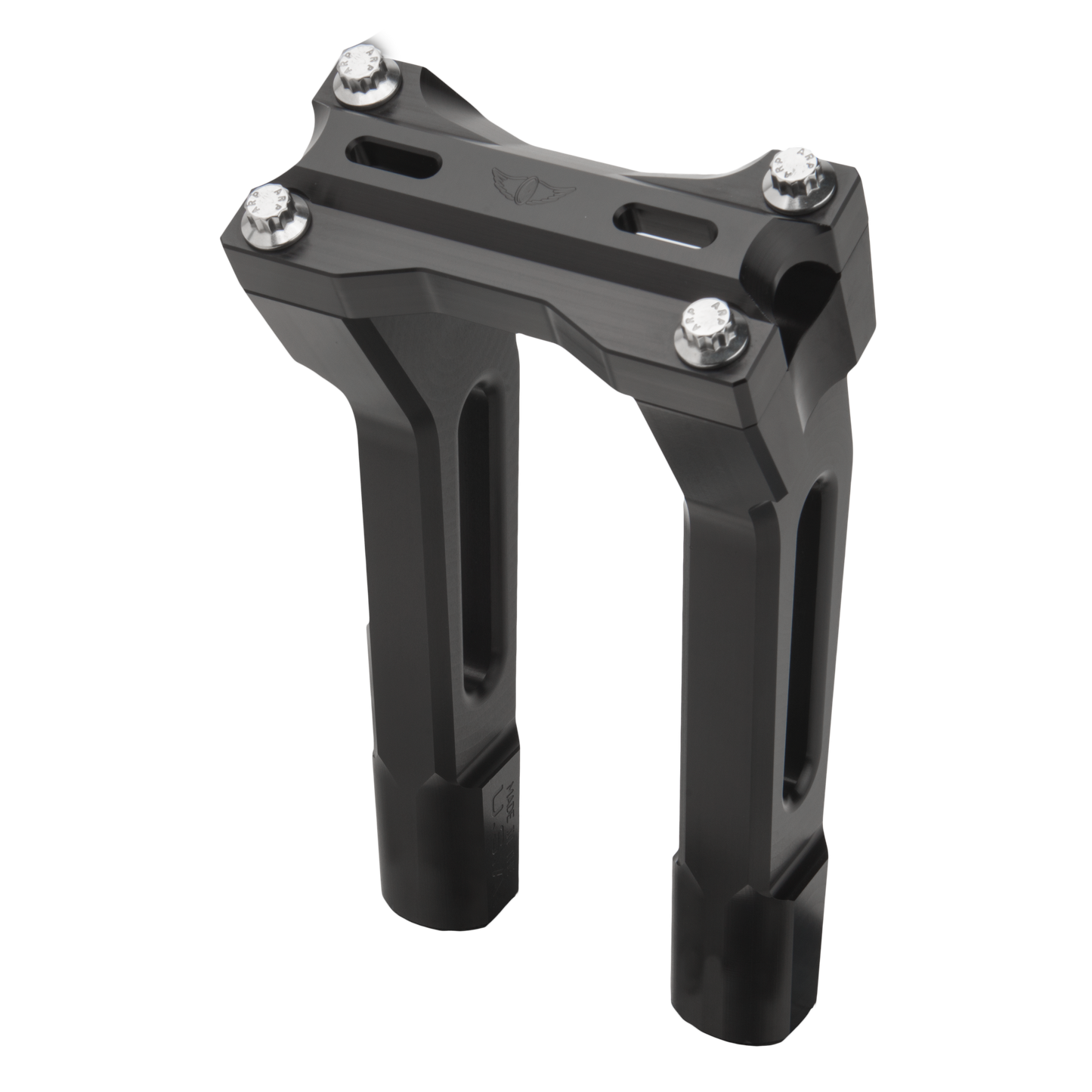 8" Kickback Bubba Clamp Black Anodized