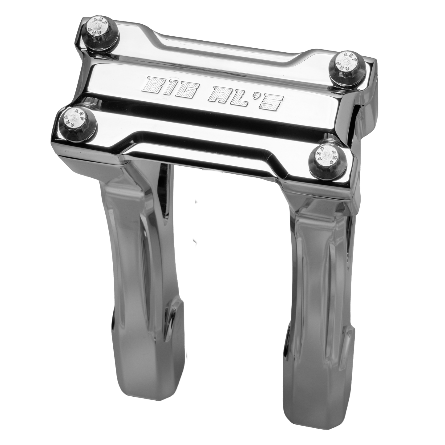 8" Kickback Stella Clamp Chrome