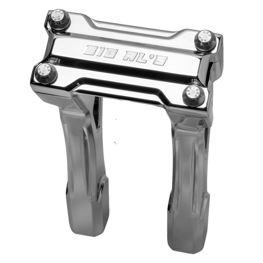 8" Kickback Stella Clamp Chrome