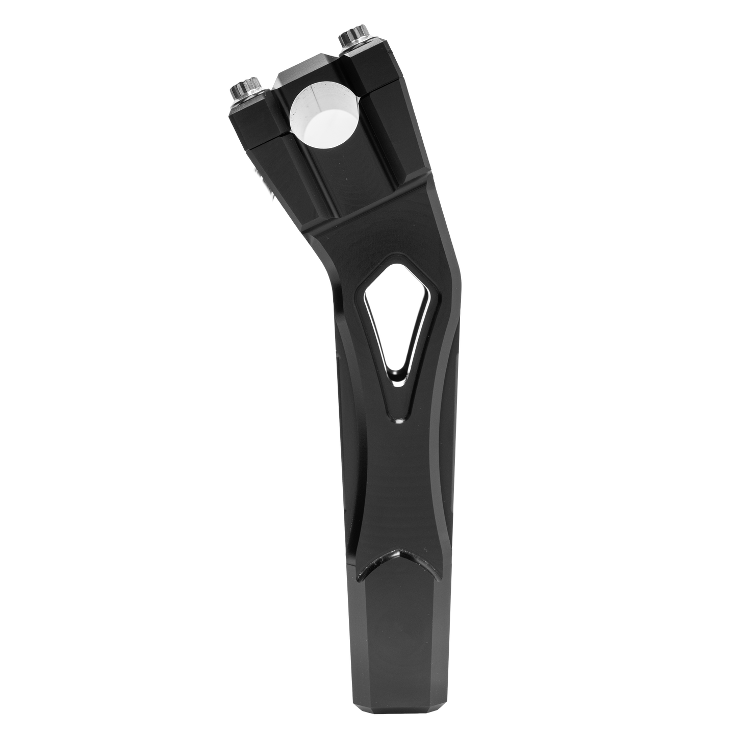 8" Kickback Stella Clamp Black Anodized