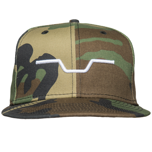 Big Al's Bar logo Camo New Era snap back Hat