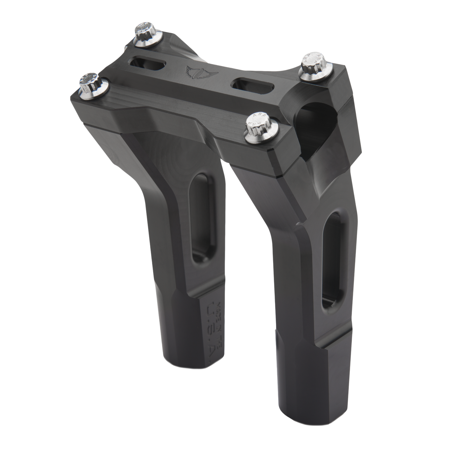 6" Kickback Bubba Clamp Black Anodized