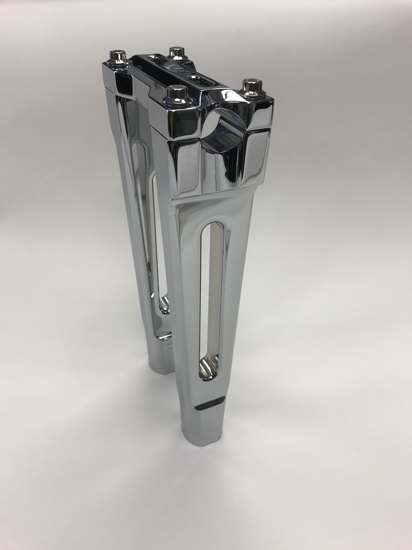 10" Straight Bubba Clamp Chrome